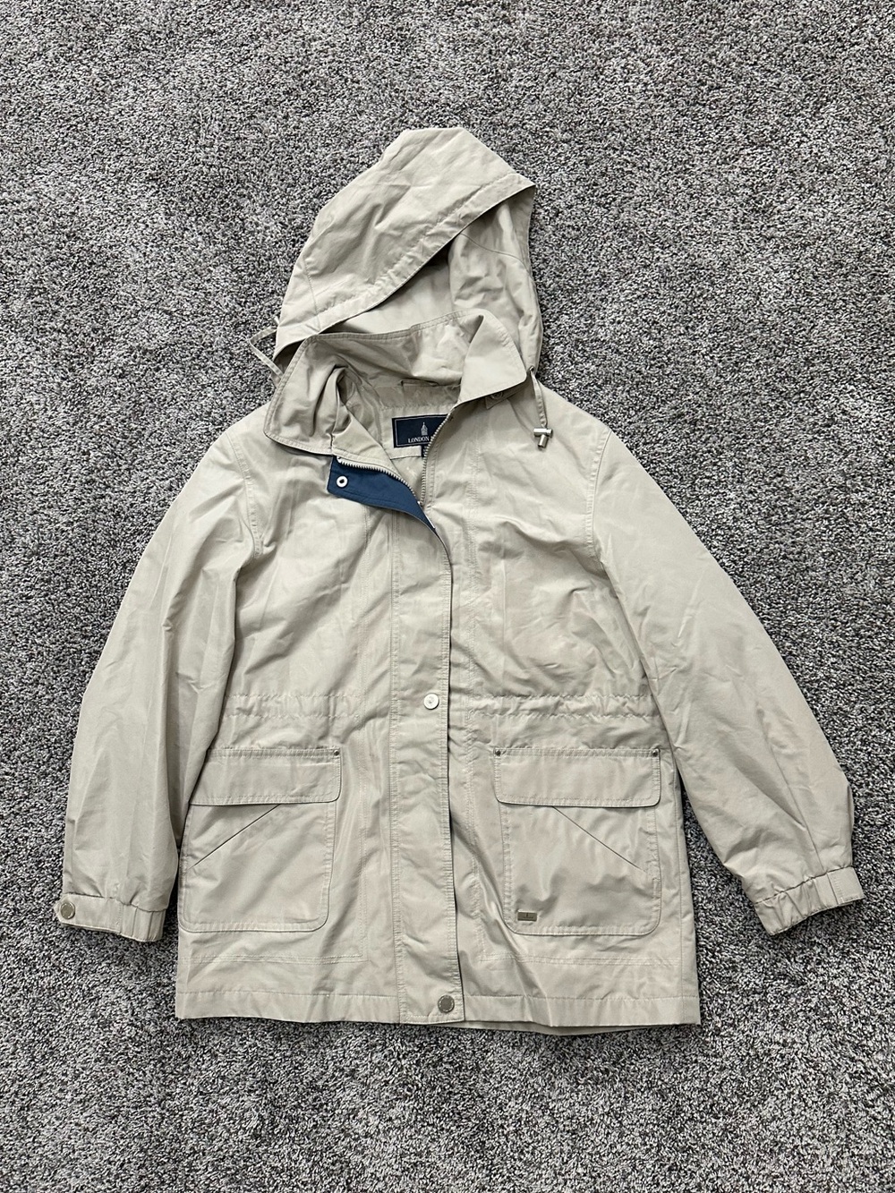 London Fog Hooded Jacket (M)